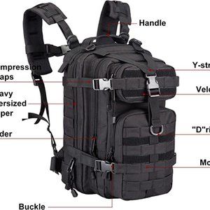 2024 Camping & Hiking Daypacks   Military Tactical Assault Pack Backpack